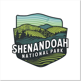 Shenandoah National Park Emblem Posters and Art